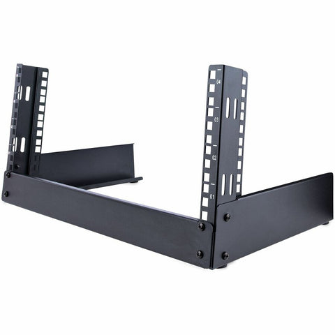 Startech 4u 19in Freestanding Desktop Open Frame Rack For Small Spaces - 2 Post Switch De
