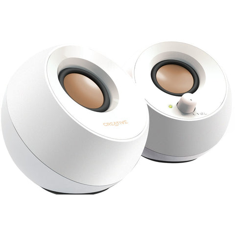Creative Labs Creative Pebble (white)-sys,spkr Creative Pebble Ww-r N Wh,model No.mf1680,speak