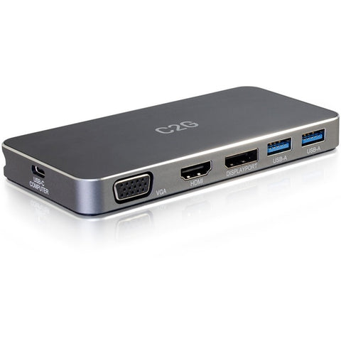 C2g Usb C Docking Station Mst Hdmi/dp/vga