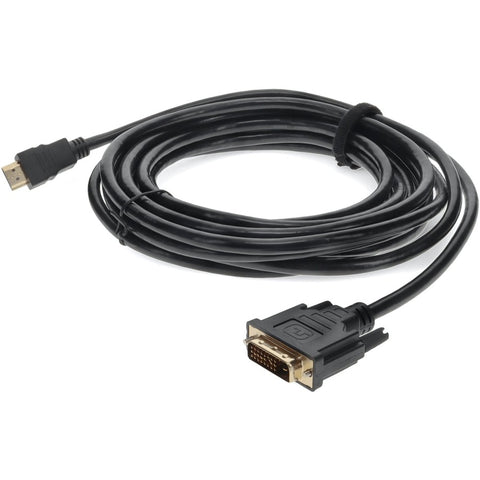 Add-on Addon 15ft Micro-hdmi Male To Dvi-d Male Black