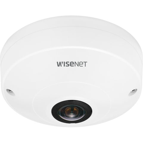 Hanwha Vision Wisenet Q Series Network Indoor Fisheye Dome Camera, 6mp Cmos Sensor, Max Resolu