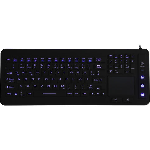 Ergoguys Llc Dsi Waterproof Led Keyboard W/touchpad
