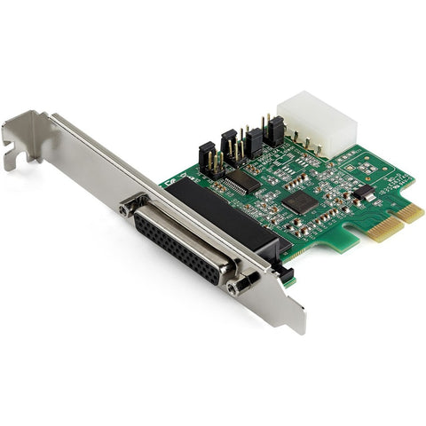Startech 4 Port Pci Express Rs232 Serial Controller Card W/16950 Uart/asix Ax99100 - Bi-d