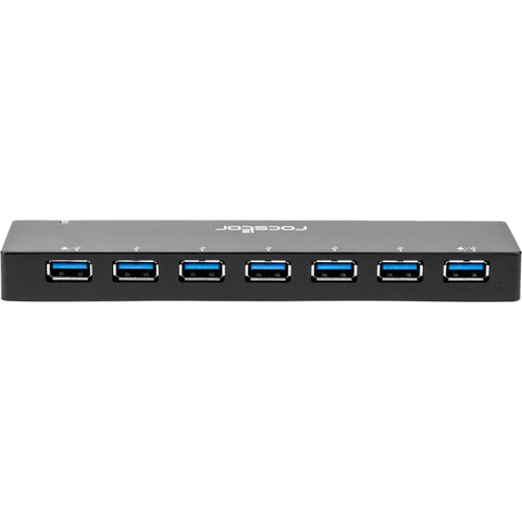 Rocstor 7-port Usb 3.0 Hub With Two Fast-charge Ports - 2 X 2.4a Ports - Total 7 Usb Typ