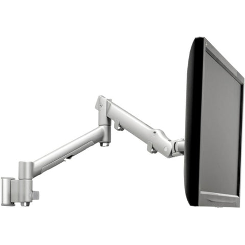 Atdec Pty Ltd Awms-dw6 Is A Single Spring-assisted Monitor Arm Attached To A Small Wall Channe