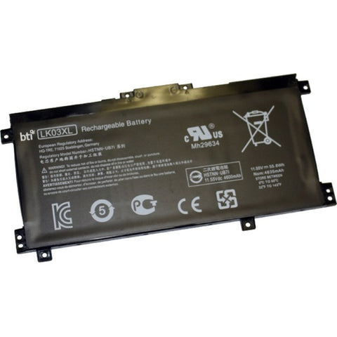 Battery Technology Replacement Battery For Hp Envy 17-ae000, 17-ae100, 17t-ae000, 17t-ae100, Lk03xl