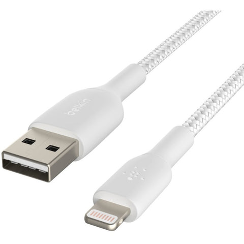 Belkin International Inc Lightning Cable - Lightning Left Connector - Male Left Gender - Usb-a Right Conn
