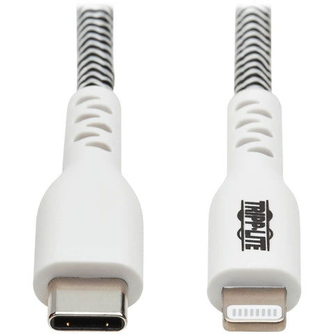Eaton Tripp Lite Series Heavy-duty Usb-c To Lightning Sync/charge Cable, Mfi Cer