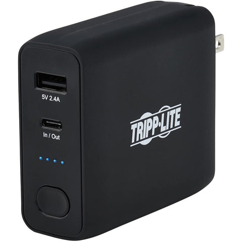 Eaton Tripp Lite Series Portable 5000mah 2-port Mobile Power Bank And Usb Batter