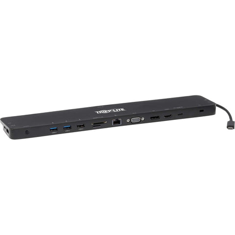 Eaton Tripp Lite Series Usb-c Dock, Triple Display - 4k Hdmi & Dp, Vga, Usb 3.x