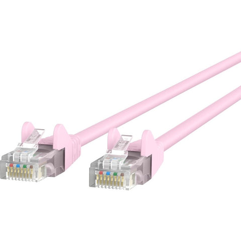Belkin International Inc Cbl,cat6,utp,rj45m/m,02 ,pnk,sngl