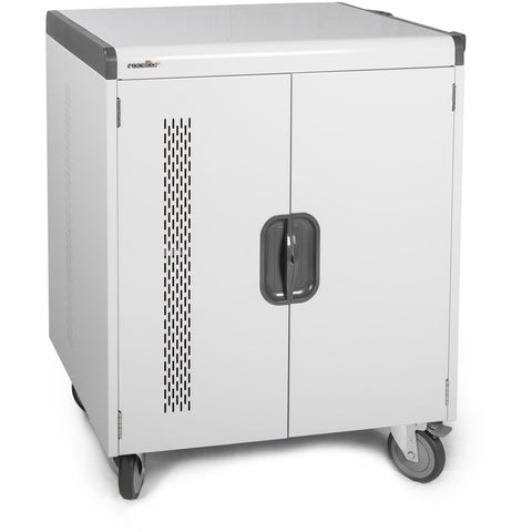 Rocstor Volt V32 Ingelligent Ac Charging Cart - 32 Devices Up To 16 Screen- For Notebook