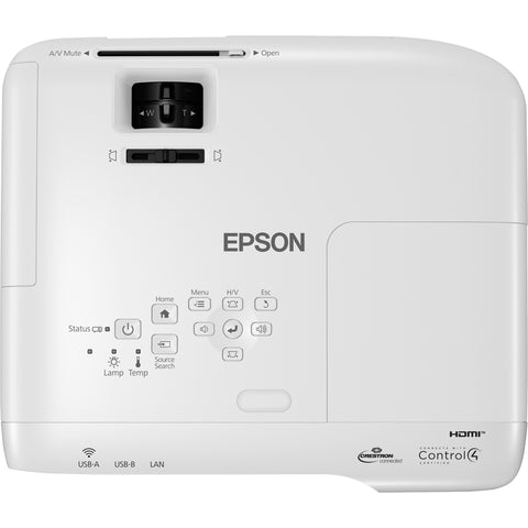 Epson Projection Epson V11ha03020 Powerlite 118 3lcd Xga Classroom Projector With Dual Hdmi - 3,8