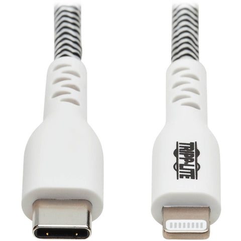 Eaton Tripp Lite Series Heavy-duty Usb-c To Lightning Sync/charge Cable, Mfi Cer