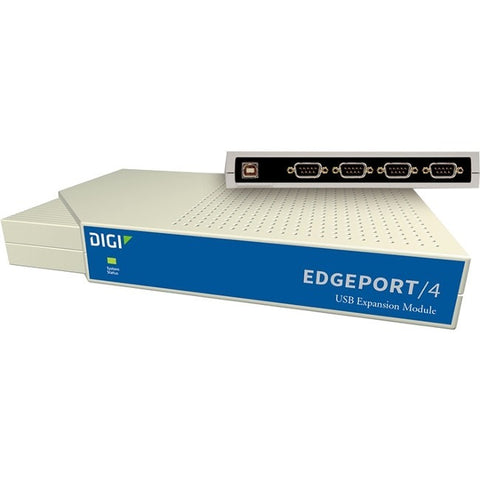 Digi International Digi Edgeport/4; 4 Port Db-9 Rs232 To Usb Converter (includes 1 Meter A To B Usb