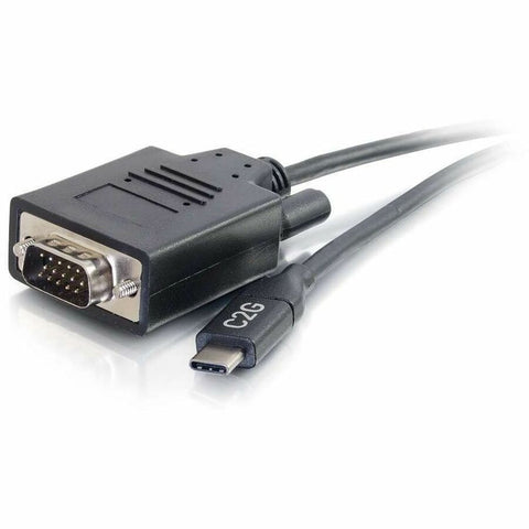 C2g 10ft (3m) Usb-c To Vga Adapter Cable