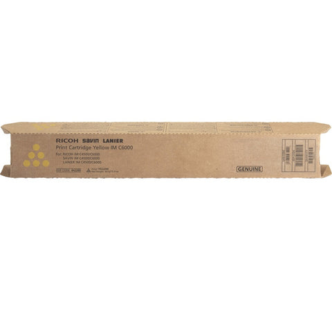 Ricoh Yellow Toner For Use In Imc4500 Imc6000 Estimated Yield 22,500 Pages