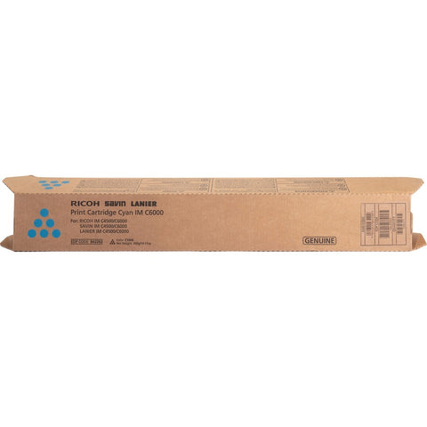 Ricoh Cyan Toner For Use In Imc4500 Imc6000 Estimated Yield 22,500 Pages