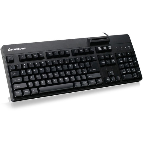 Iogear's Taa Compliant 104-key Keyboard With Built-in Common Access Card Reader