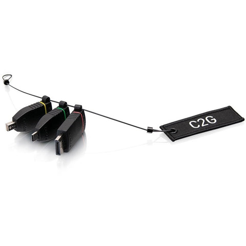 C2g Hdmi Adapter Ring Mini Dp, Dp, Usb-c 4k