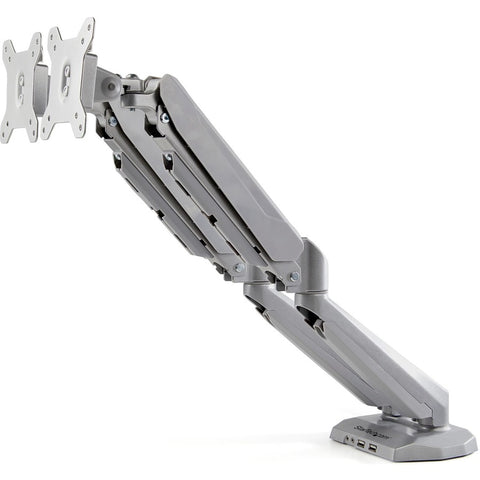 Startech Vesa 75mm/100mm Desk Mount Dual Monitor Arm Supports Displays Up To 30in (17.6lb