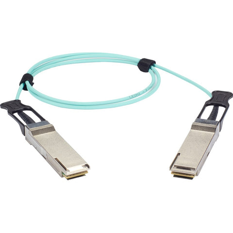 Black Box Qsfp+ 40-gbps Active Optical Cable (aoc) - Cisco Qsfp-h40g-aoc5m Compatible, Aqu