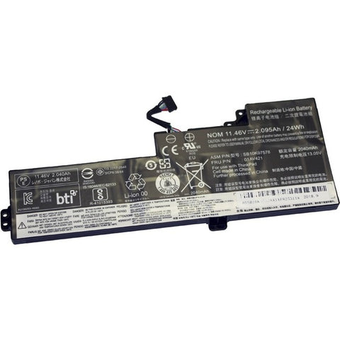 Battery Technology Replacement Internal Notebook Battery For  Lenovo Lenovo Thinkpad T470, T480, A4