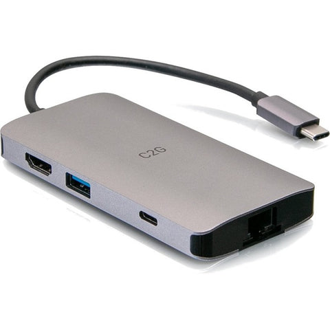 C2g Usb-c Mini Dock, Hdmi 4k30,2usb,eth,sd