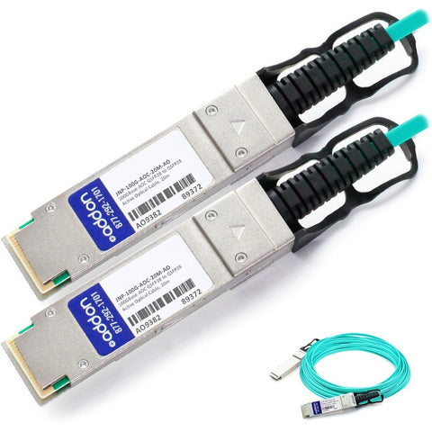 Add-on Addon Juniper Networks Compatible Taa Compliant 100gbase-aoc Qsfp28 To Qsfp28 Ac