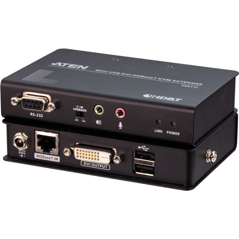 Aten Mini Usb Dvi Hdbaset Kvm Extender