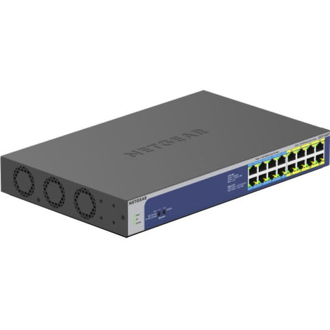 Netgear Gigabit Unmanaged Switch Series (gs516up) - 16-port Gigabit Ethernet High-power