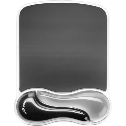 Kensington Computer Duo Gel Mouse Pad Wrist Rest   Gray