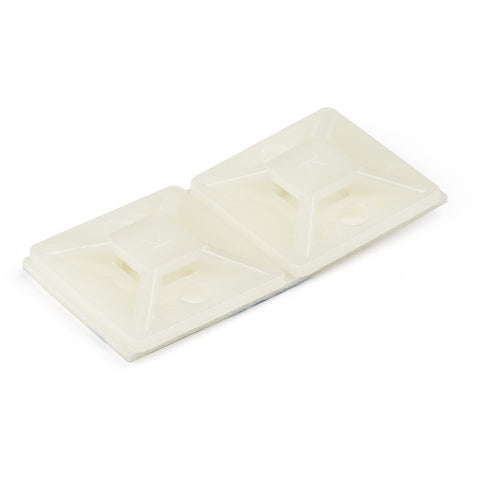 Startech 100 Cable Tie Mounts - Adhesive Tape