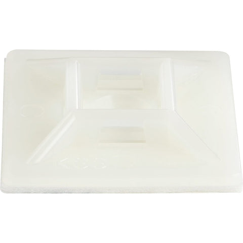 Startech 100 Cable Tie Mounts - Adhesive Tape
