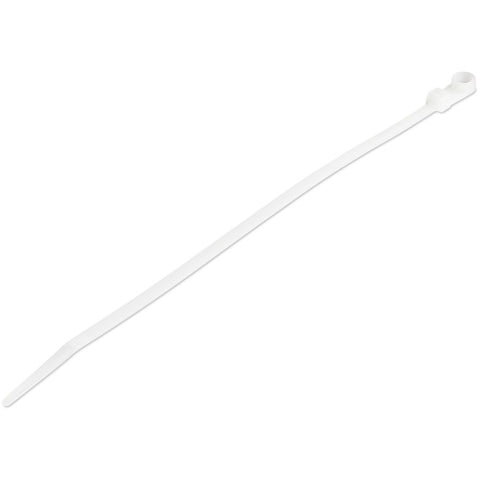 Startech 8" Cable Ties W/ Mounting Hole, 100 Pack