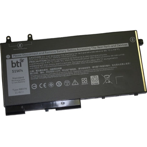 Battery Technology Replacement Notebook Battery For Dell Latitude 5501 5401 M3540 R8d7n 3-cell 11.4