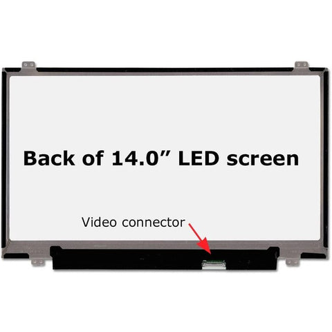 Battery Technology Replacement Screen For Dell Latitude E7477 Nv140fhm E7470, Size: 14, Resolution: