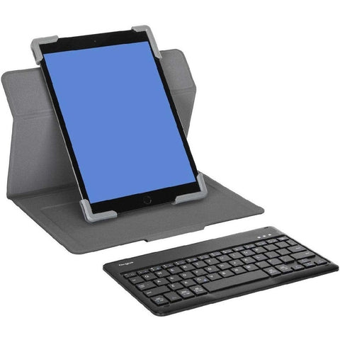 Targus Pro-tek Universal Rotating Bluetooth Keyboard Case For 9-11in Devices Black 11in