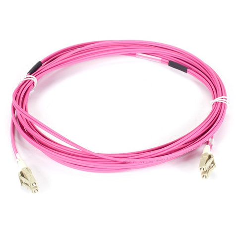 Black Box Om4 50/125 Multimode Fiber Optic Patch Cable - 10/40/100g, Lszh, Lc To Lc, Erika