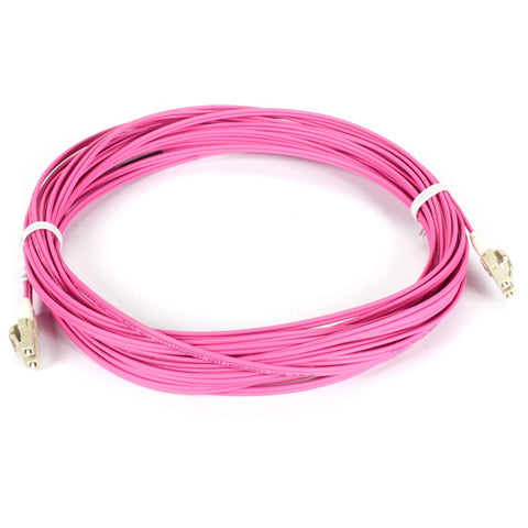 Black Box Om4 50/125 Multimode Fiber Optic Patch Cable - 10/40/100g, Lszh, Lc To Lc, Erika