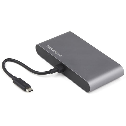 Startech Thunderbolt 3 Mini Dock - 40gb Video & Data/dual Monitor Displayport 4k 60hz/1x