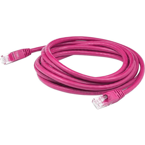 Add-on 7ft Pink Cat6a Utp Pvc Bubble Boot