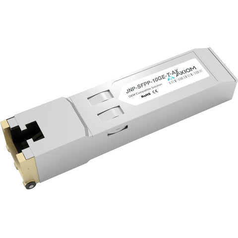 Axiom 10gbase-t Sfp+ Transceiver For Juniper - Jnp-sfpp-10ge-t