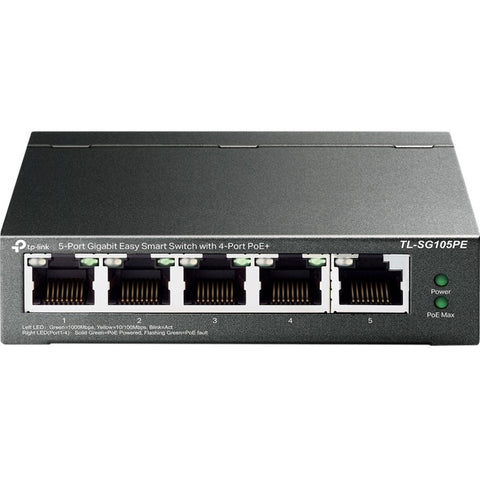 Tp-link Usa Corporation 5-port Gigabit Easy Smart Switch With 4-