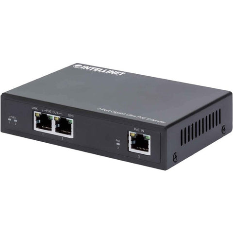 Iintellinet Ndoor 2-port Gigabit Ultra Poe Extender. Extends Range Beyond The 32