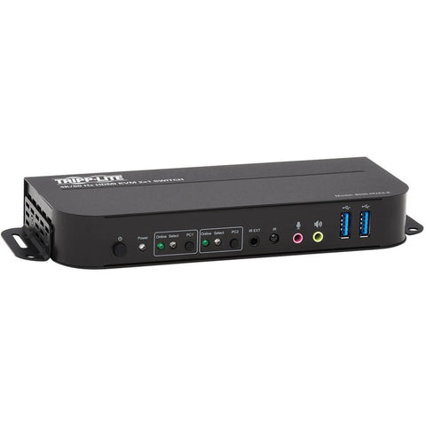 Eaton Tripp Lite Series 2-port Hdmi/usb Kvm Switch - 4k 60 Hz, Hdr, Hdcp 2.2, Ir, Usb