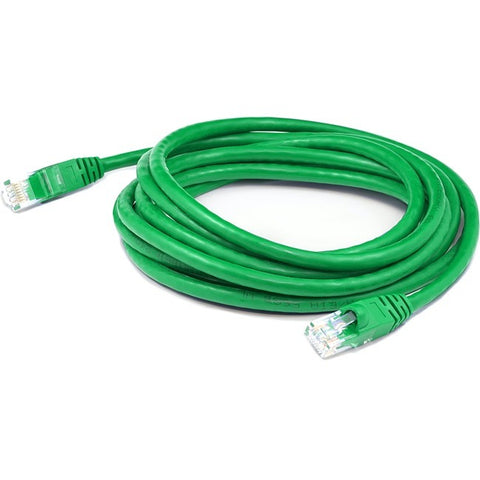 Add-on 3ft Green Cat 6 Pvc Ethernet Cable Snagless Bubble Boot Rj-45 M/m