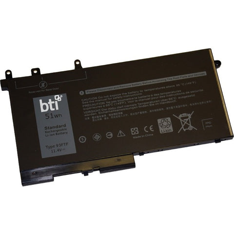 Battery Technology Replacement Internal Notebook Battery For Dell Latitude 5495, 5490, 5491, 5580,