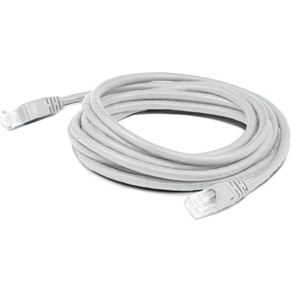 Add-on 5ft White Cat 6 Shielded Pvc Ethernet Cable Snagless Easy Clear Boot Rj-45 M/m