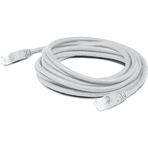Add-on 5ft White Cat 6 Shielded Pvc Ethernet Cable Snagless Easy Clear Boot Rj-45 M/m